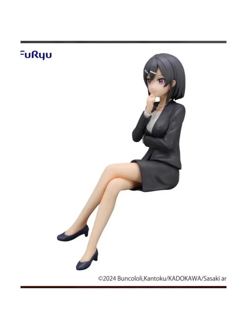 FuRyu Sasaki and Peeps Shizuka Hoshizaki Noodle Stopper Anime Figure Suit Ver